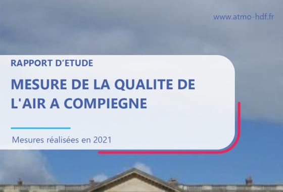 rapport - mesure qualité de l'air - Compiègne 2021