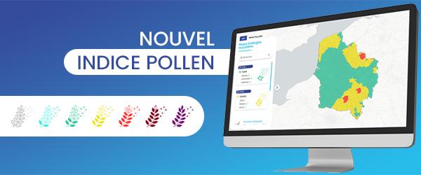 Bannière indice pollen