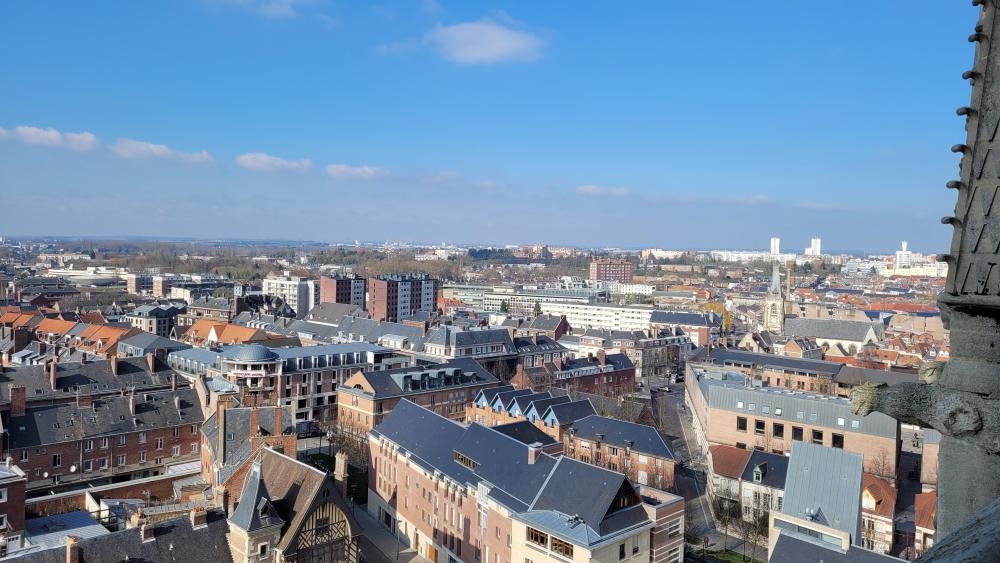 Amiens vue cathédrale 2