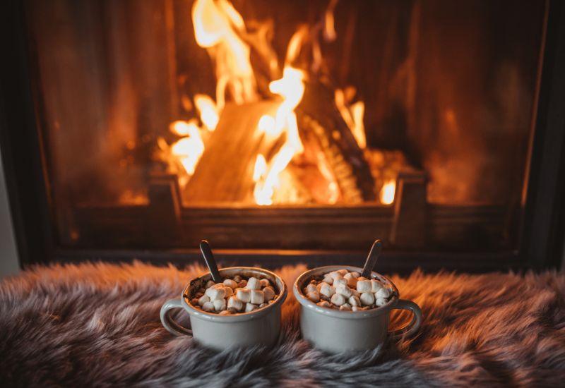 Feu de cheminée