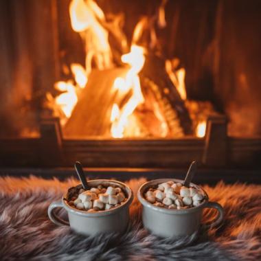 Feu de cheminée